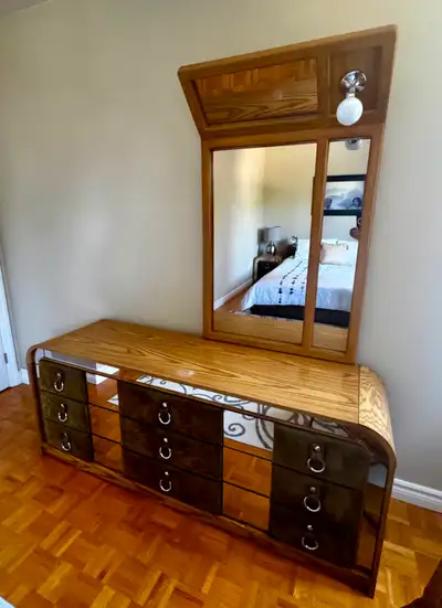 Vintage - mobilier de chambre 1978, stéréo cassette 8 track, View more