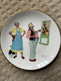Norman Rockwell Collector Plate