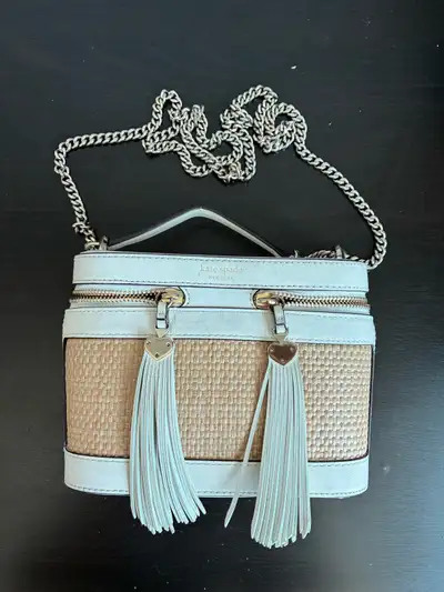 Kate Spade Wicker Crossbody Bag, View more