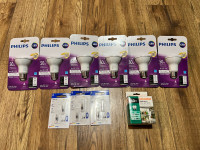 Various Bulbs (Par20, G4, A15)- Brand new in box