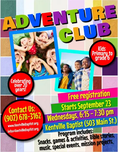 Adventure Club (kids P-6), View more