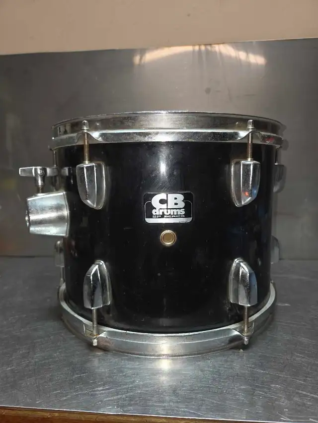 CB Drums SP Series Rack Tom - Black - Upgraded Remo Head in Drums & Percussion in St. Catharines - Image 3