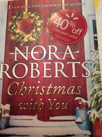 Nora Roberts,  Christmas With You, $5.00
