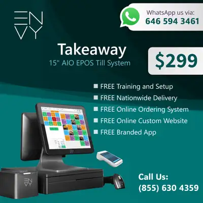 Sleek 15” POS System for Retail & Hospitality, View more
