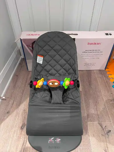 BabyBjörn Bouncer Bliss and toy bar, View more