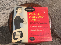 TIME TO SHAPE UP LADIES! 4 RECORD ALBUM SET + INSTRUCTION BOOK