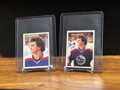(2) 1982 OPC Sticker Hawerchuk Jets #204, 249, View more