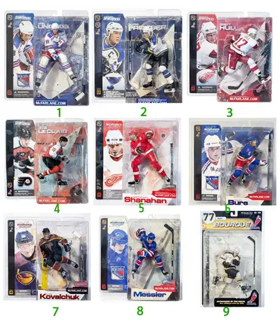McFarlane NHL Figures – Sealed & Unopened – LAST CALL $10 Each, View more