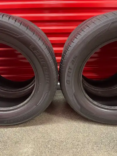Set4️⃣. 225/60R16 98H Laufenn G FIT AS Made In Indonesia. FIRM $220: Four Used All Seasons Tires. FI...