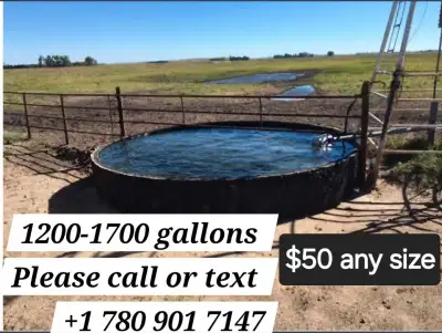 Cattle water troughs CLEARANCE SALE 
