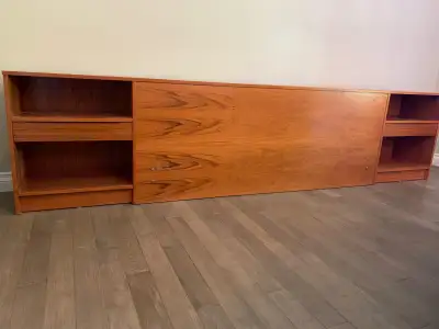 Teak Queen size headboard, View more