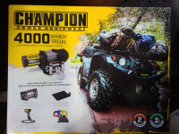 Champion 4,000 lb ATV UTV Winch