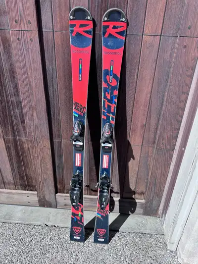 Rossignol Hero Athlete Racing Skis – 134 cm with Bindings, View more