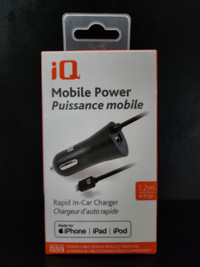 iQ in-Car Charger for Apple Devices NEW