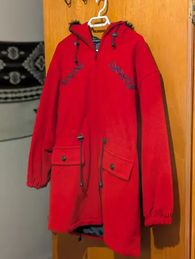 Vintage Romanian Marco Felt + Wool Embroidered Jacket Womens S, View more