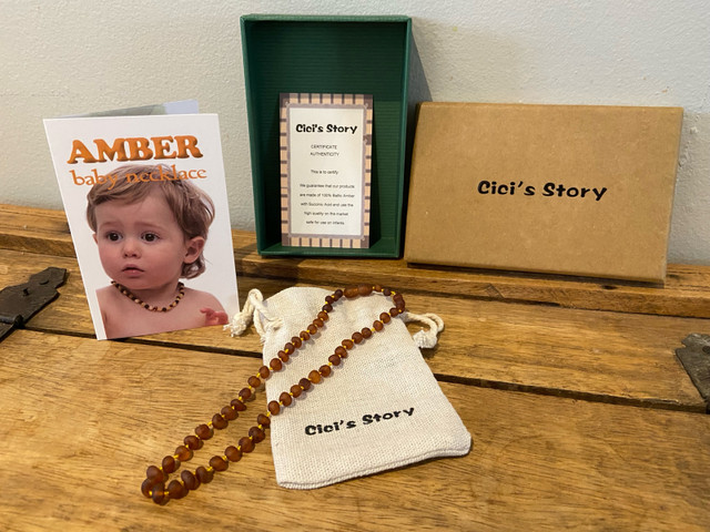 New Cici’s Story Baltic Amber Teething Necklace  in Other in Oshawa / Durham Region - Image 3