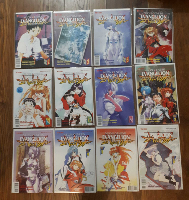 Lot de 30 mangas en format comic d'Evangelion dans Bandes dessinées  à Laval/Rive Nord - Image 2
