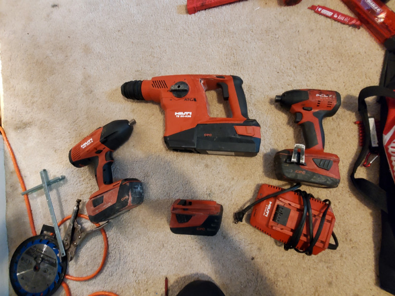 Hilty te30 rotory hammer drill with impact wrench impact driver Power