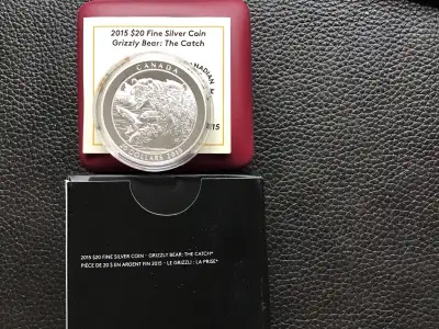 Royal Canadian Mint $20  - 2oz. silver ; 2 coin 1oz. Silver, View more