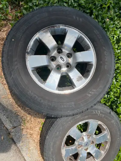 2 free tires - used on a Ford Escape