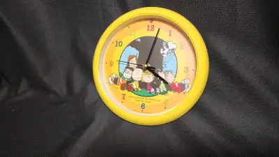 The Original Peanuts Gang Sound Clock, View more