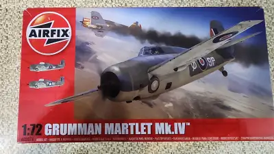 Airfix 1:72 Grumman Martlet Mk.IV Military Aircraft Model Kit, View more