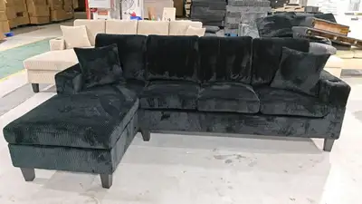 4 Seater Sectional Sofa with Storage Chaise and COD , View more