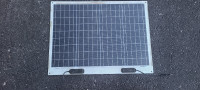 Six used Renogy 50 watt flexible solar panels