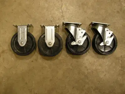 Tool Box Casters (5”- H.D.), View more