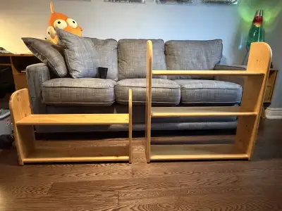 Two piece Shelving Unit, View more