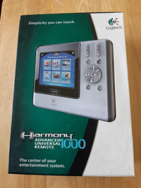 Brand New Logitech Harmony 1000 Advanced Universal Remote