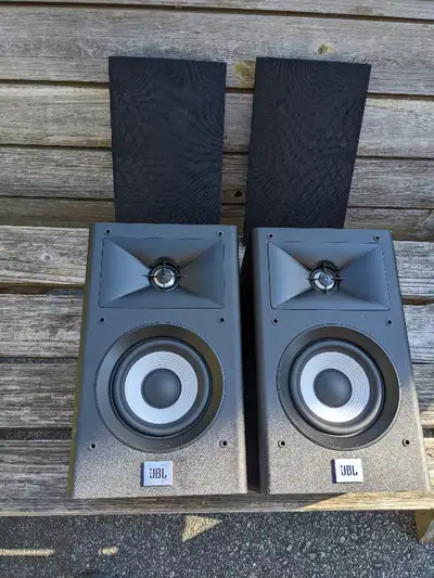 JBL Stage A120 - Speakers - bookshelf - 2-way - black, View more