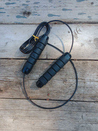 Skipping Rope, Plastic Rope, Cushioned Ends