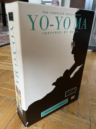 Like New, Yo Yo Ma Inspired By Bach Dvd Box Set. 3 Amazing Films.
