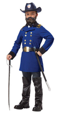 NEW California Costumes Union General Ulysses Grant Boy Costume