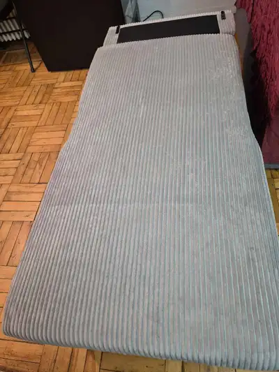 BN)Light Grey Lounge Chair With Stroage , View more