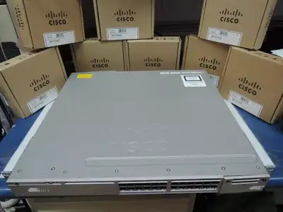 Cisco WS-C3850-24P-S 3850 24 port POE switch with power supply., View more