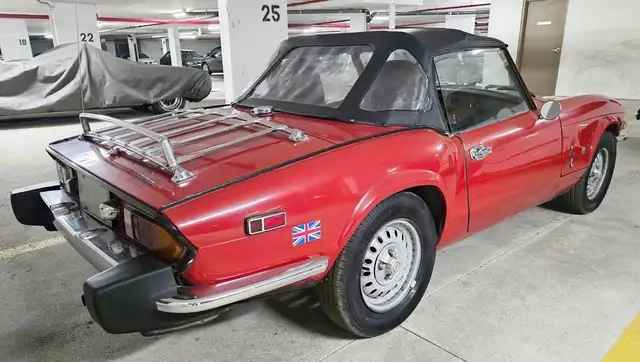 1977 Red Triumph Spitfire Convertible | Classic Cars | Mississauga ...