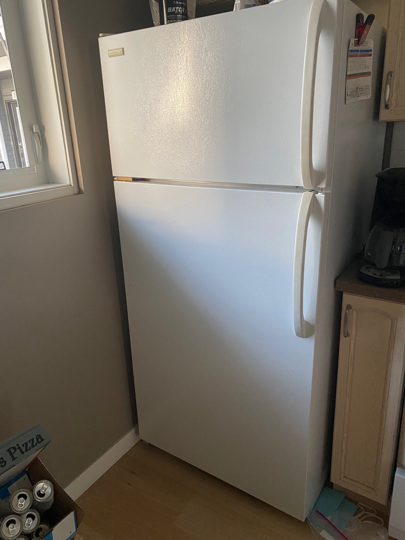 Frigidaire Refrigerator, Stove, dishwasher and hood fan! Stoves