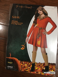 Girls Sam Halloween Costume - size L