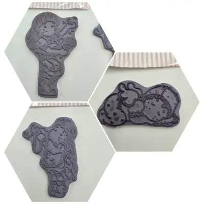 Magnolia Tilda Cling Rubber Stamps Spreads Love Glittering Tilda, View more