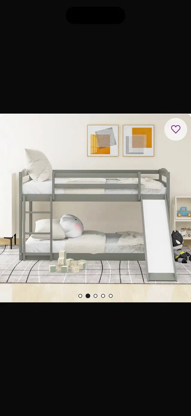 Bunkbed - used - $200 in Beds & Mattresses in Hamilton - Image 7