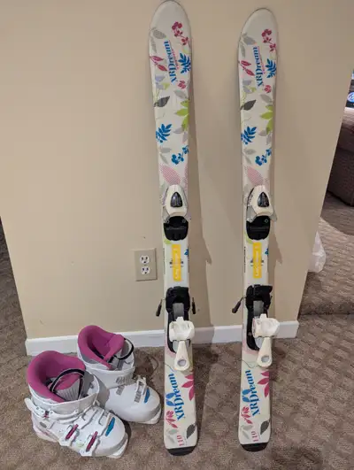 Ski equipment 110cm for girls, View more