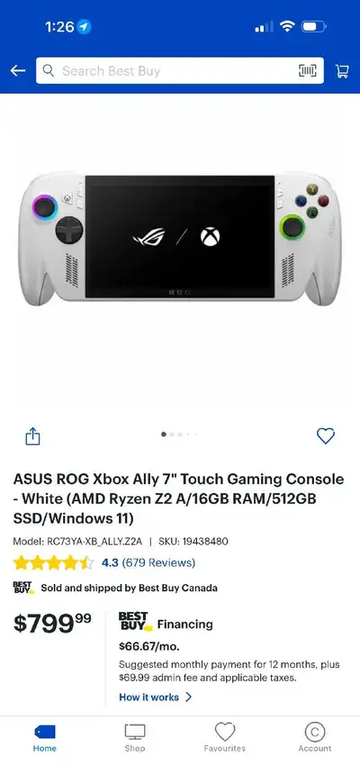 ROG Ally Xbox edition, View more