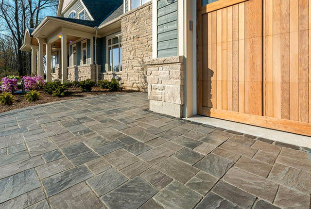 interlock driveways,paver stones porch installation 6474002021 in Patio & Garden Furniture in Mississauga / Peel Region - Image 4