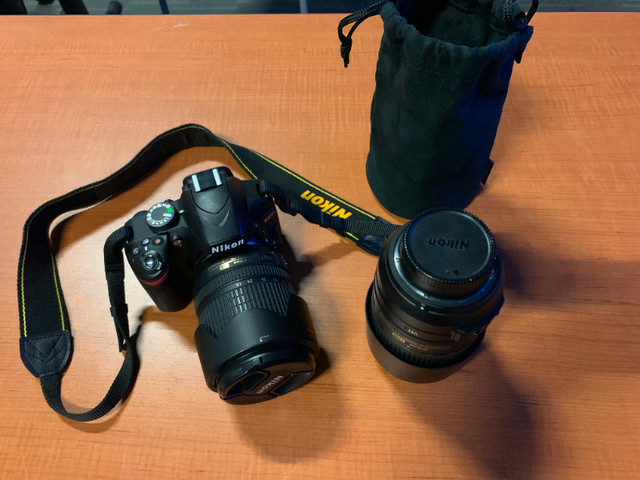 Nikon D3200 -24 Mp + 2 Objectifs (18-105mm & 70-300mm) dans Appareils photo et caméras  à Ville de Montréal