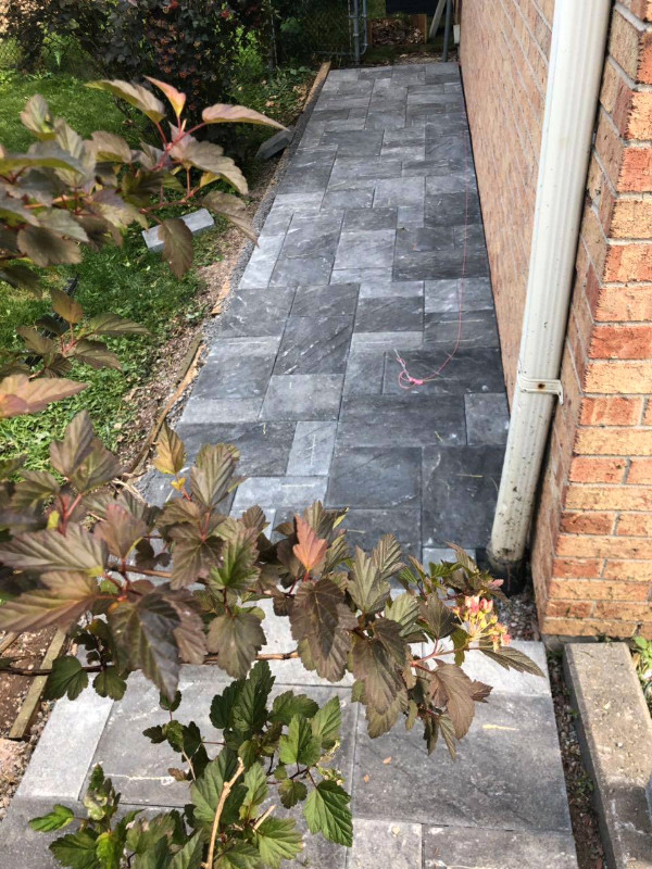 interlock driveways,paver walkway installation 647 400 2021 in Patio & Garden Furniture in Markham / York Region - Image 3