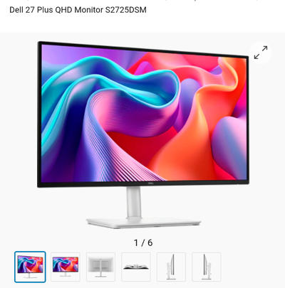 2 for $350_Dell 27 Plus QHD Monitor (S2725DSM), View more