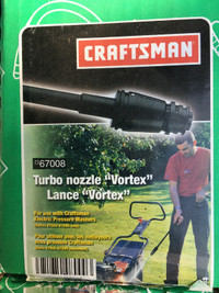 Sears Craftsman Pressure Turbo Nozzle Vortex Wand 67600 - 99