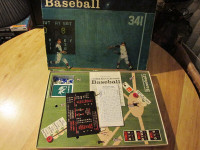 MLB Parker Brothers BASEBALL Card Board Game Vintage Toy 1949